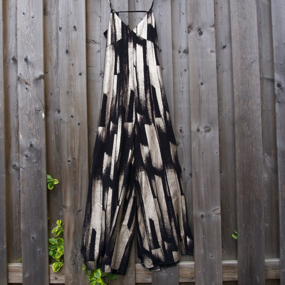 OAK + FORT Jumpsuit with Tie Back